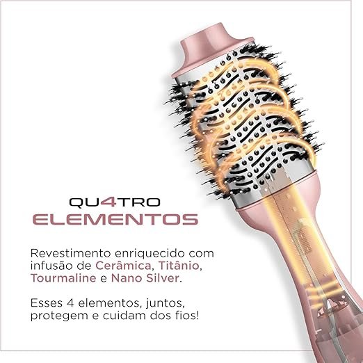 Escova Secadora Mondial Golden Rose é Boa