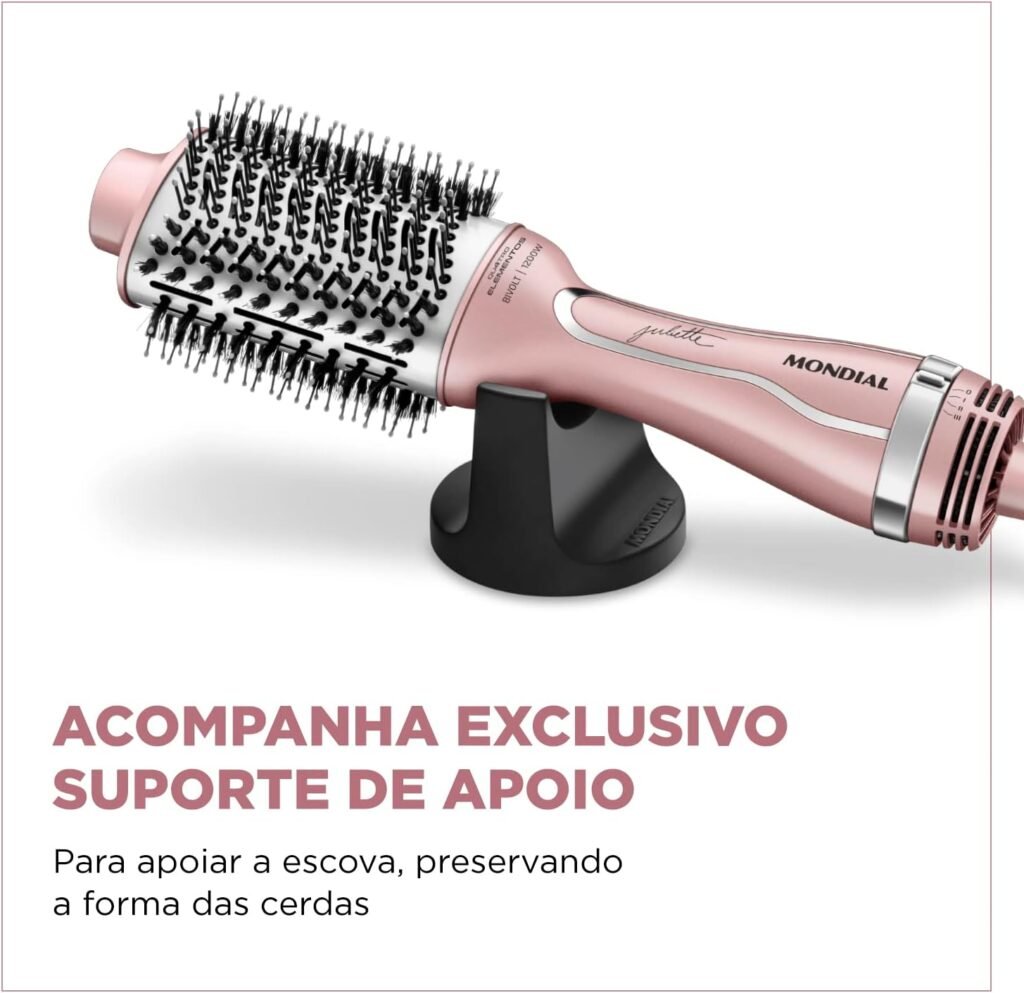 Escova Secadora Mondial Golden Rose é Boa